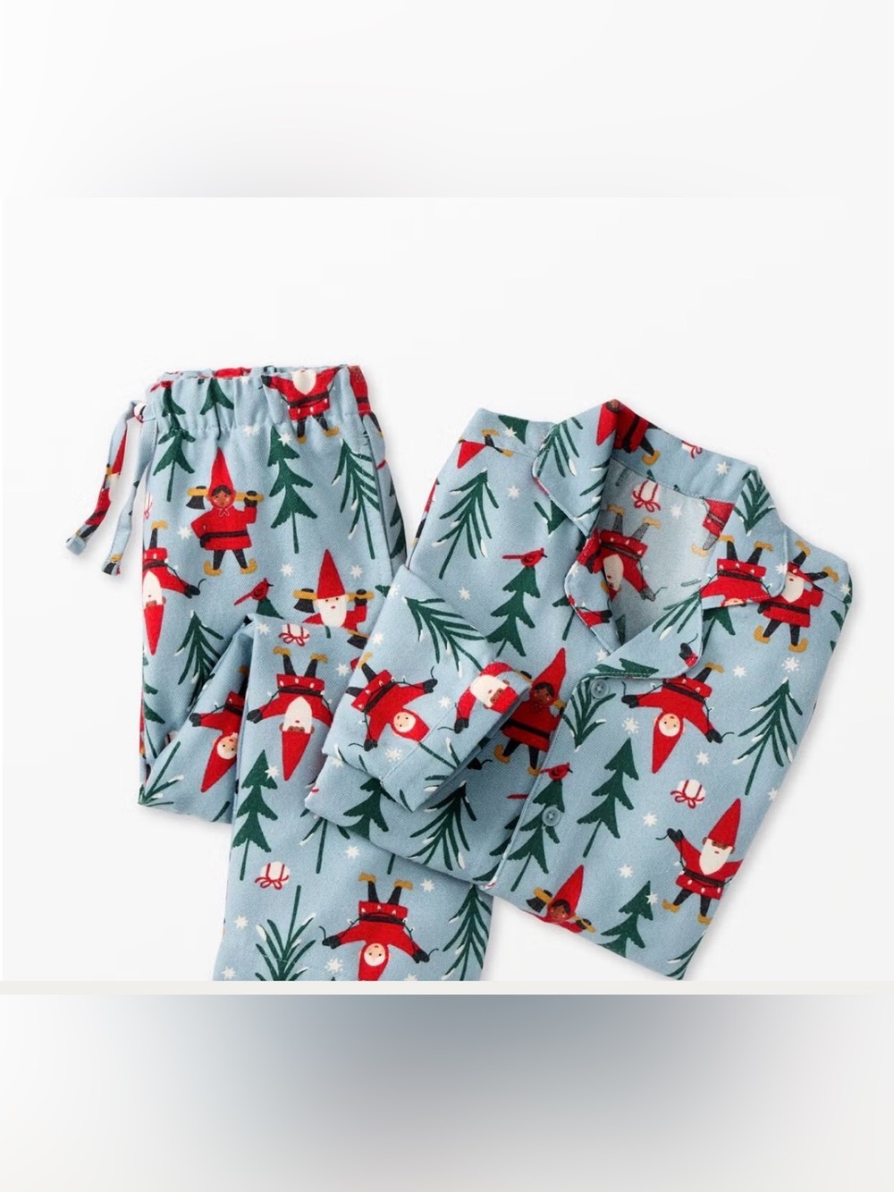 Hannah Anderson Flannel Pajama Set Holiday Harvest. Size 10 Youth